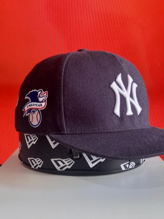 SS15 Supreme x Yankees x 47 Brand Navy 5-panel Cap Hat