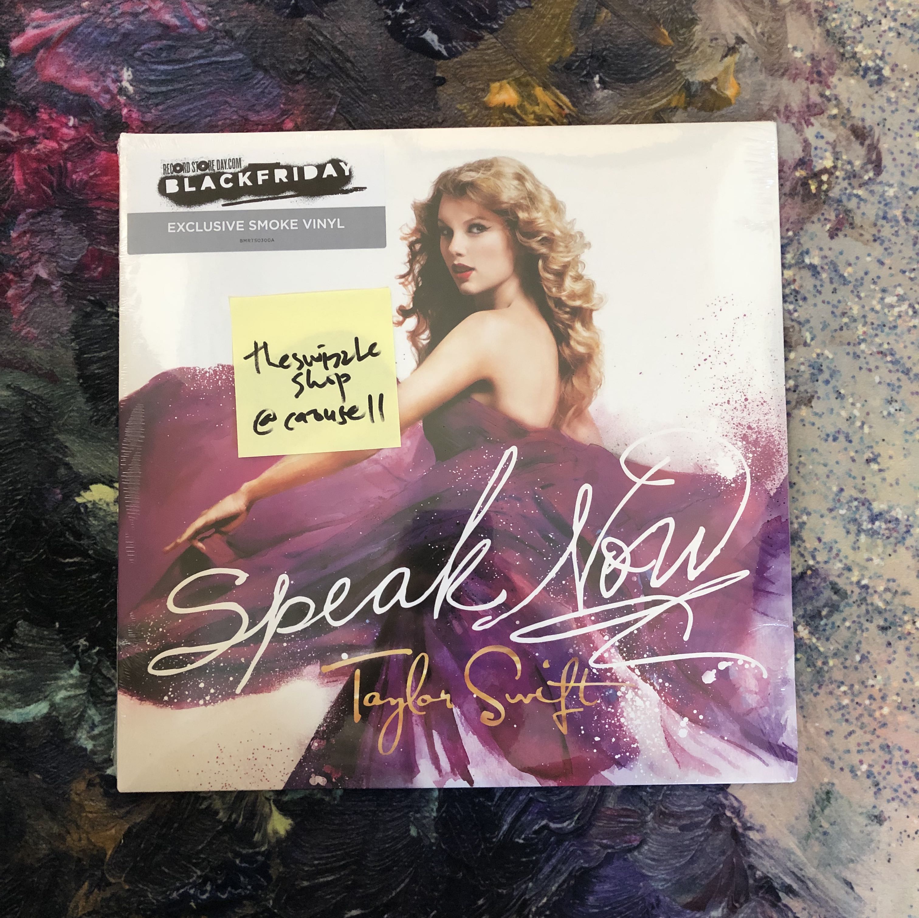 Taylor Swift - Speak Now (2018 RSD Exclusive Smoke Vinyl) [US Release ...