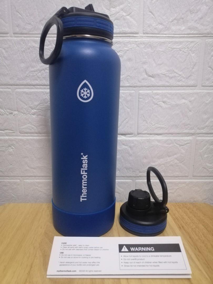 Blue thermoflask cheap