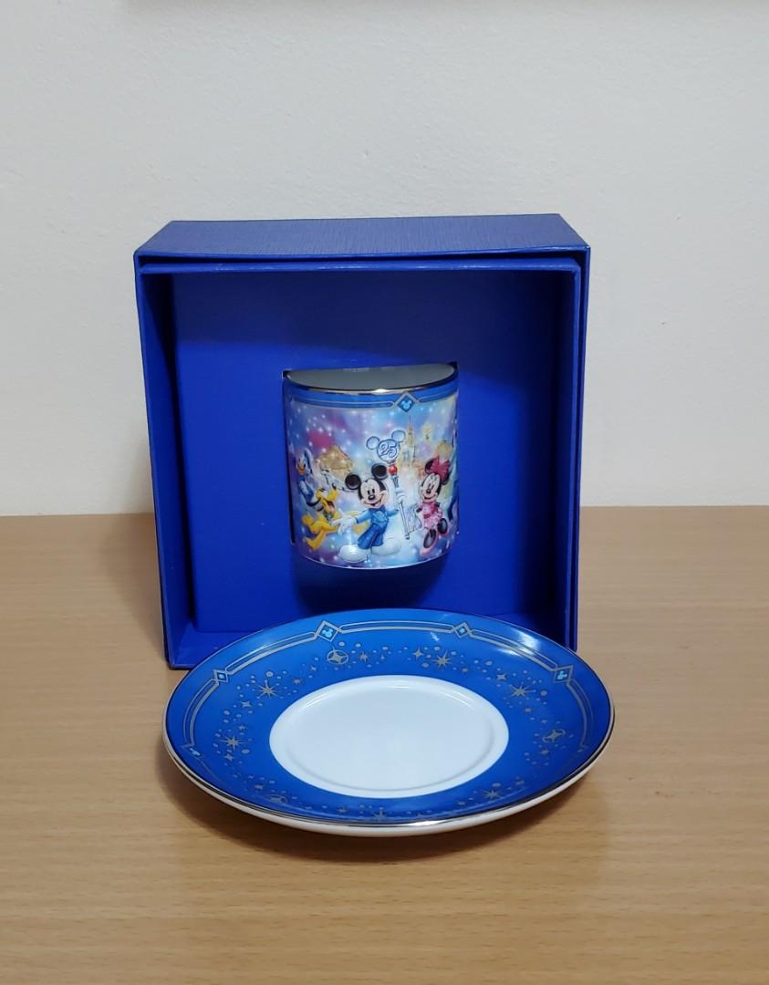Tokyo Disney Cup and Saucer Set, Furniture & Home Living, Home Decor
