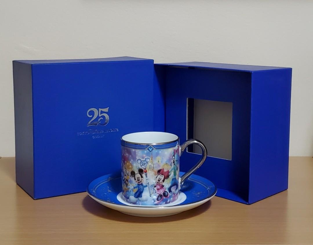 Tokyo Disney Cup and Saucer Set, Furniture & Home Living, Home Decor