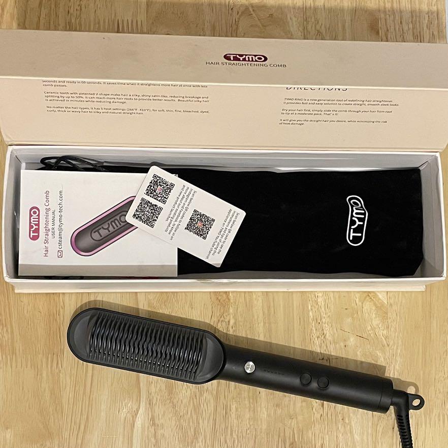 tymo hair straightening brush