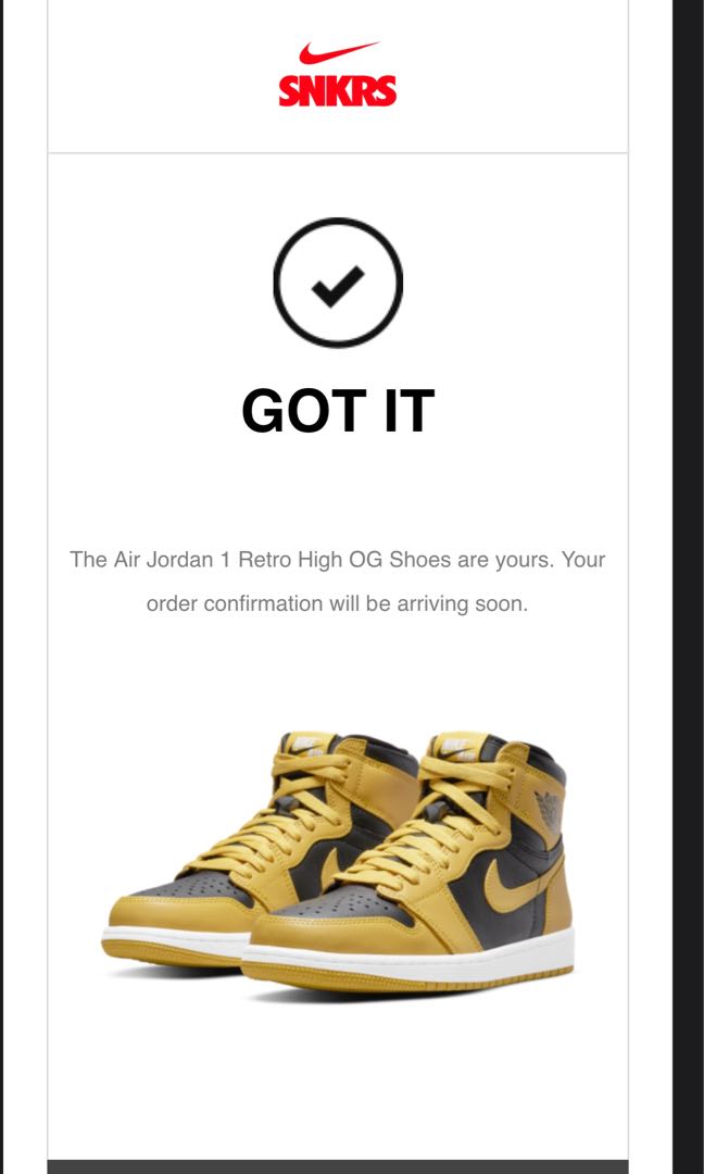 stockx aj1 pollen