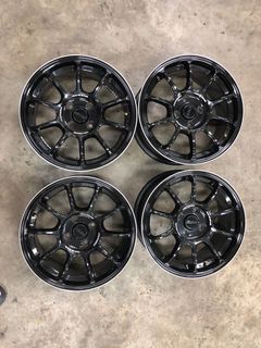 One Set Of Light Weight SSW Used 15”x7J ET38 4x100 Sport Rim, Car ...