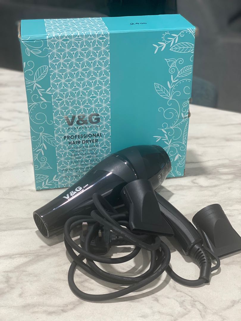 V&g professional hair dryer online