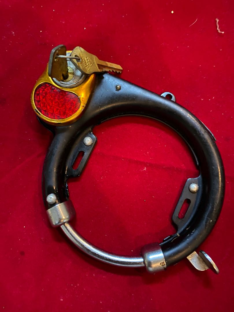 Vintage cheap bicycle lock