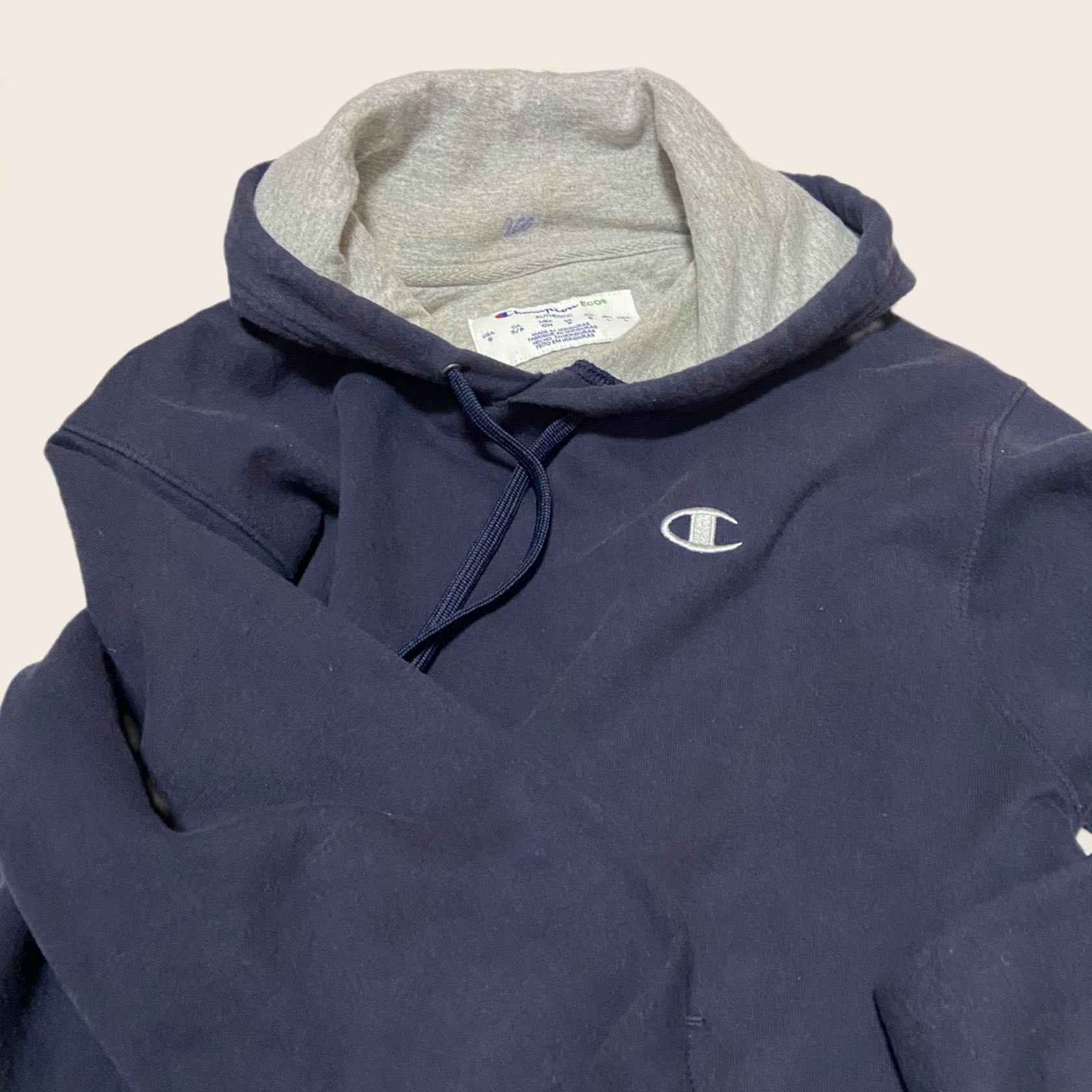 vintage champion hoodies, Men's Fashion, Tops & Sets, Hoodies on Carousell