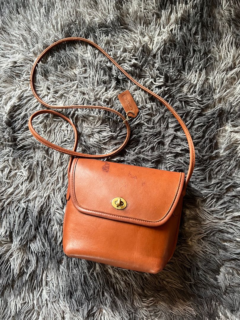 Vintage Coach Original Quincy Shoulder Crossbody Bag 