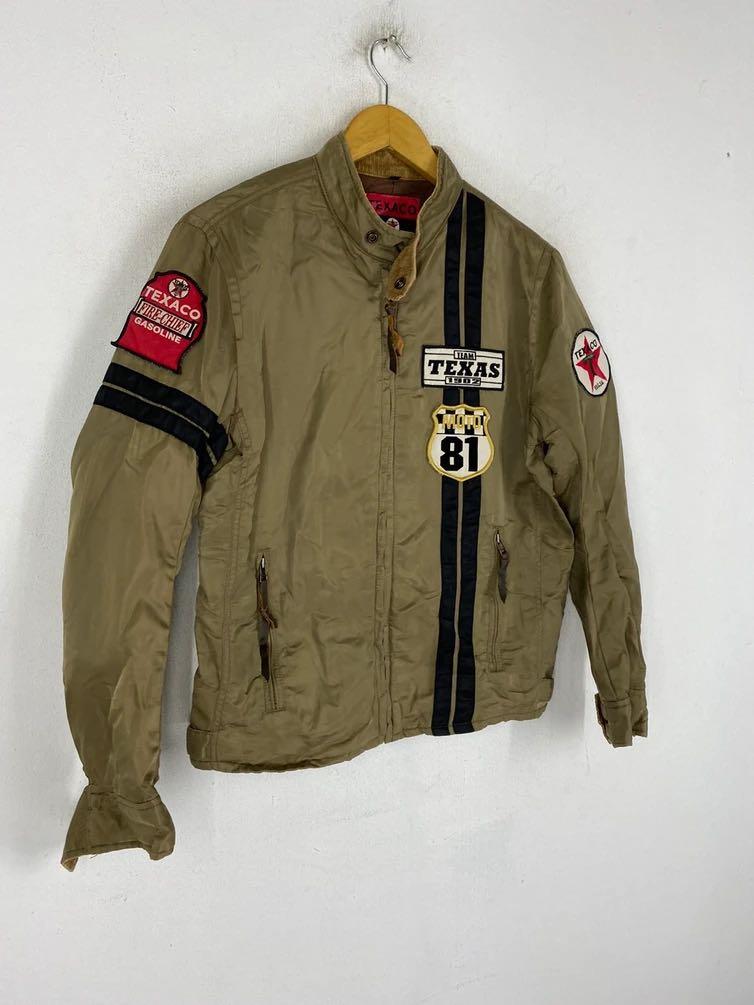 Vintage Texaco Bikers Rider jacket Made in japan Men s Fashion