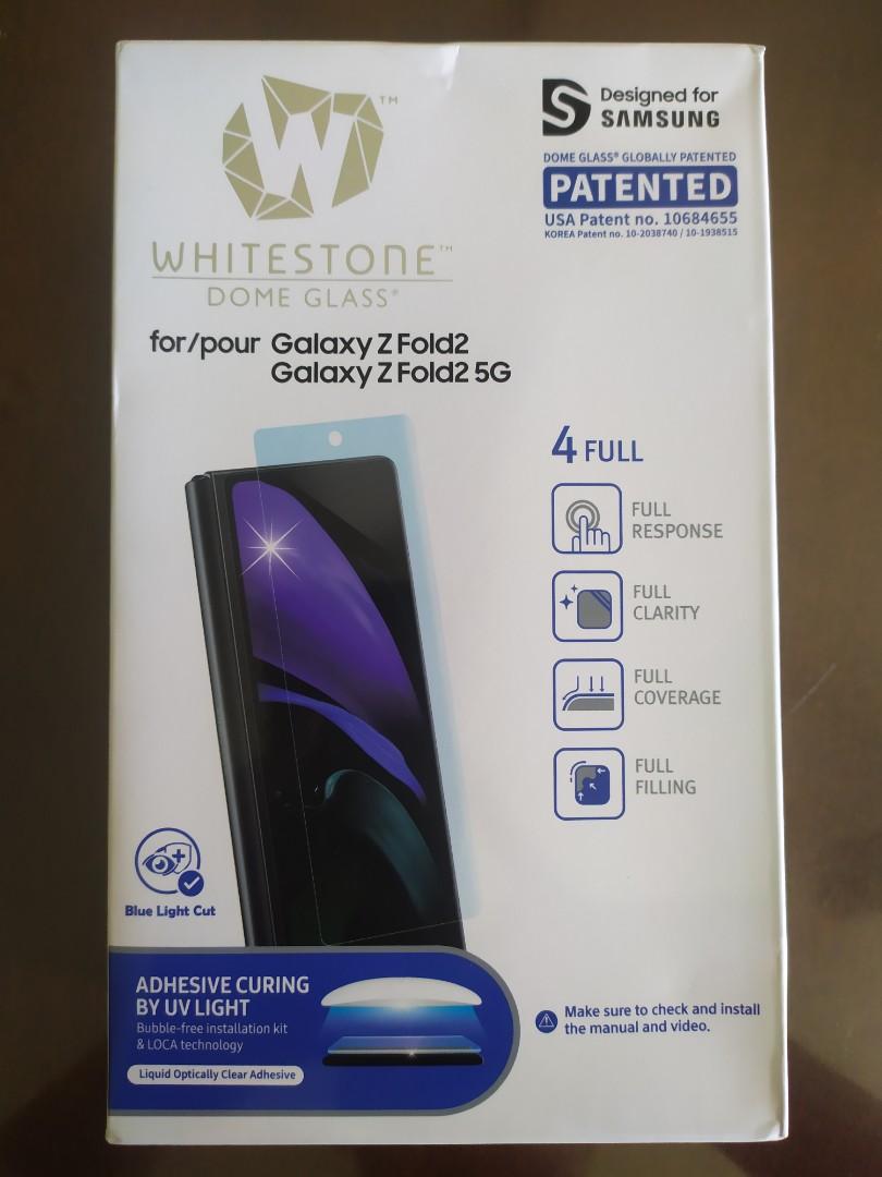 White Stone Dome Glass Samsung Galaxy Fold 2 (Category: Other Mobile & Gadget Accessories) located in Makati City. Submitted by omnieves (Listing ID 1145619166, Image 2). Description: Authentic and Brand New White Stone Dome Glass for Samsung Galaxy Fold 2. Only 1 item available..