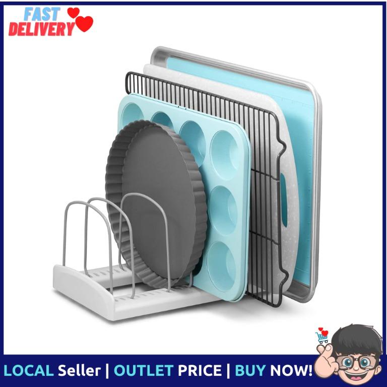 Adjustable bakeware rack top