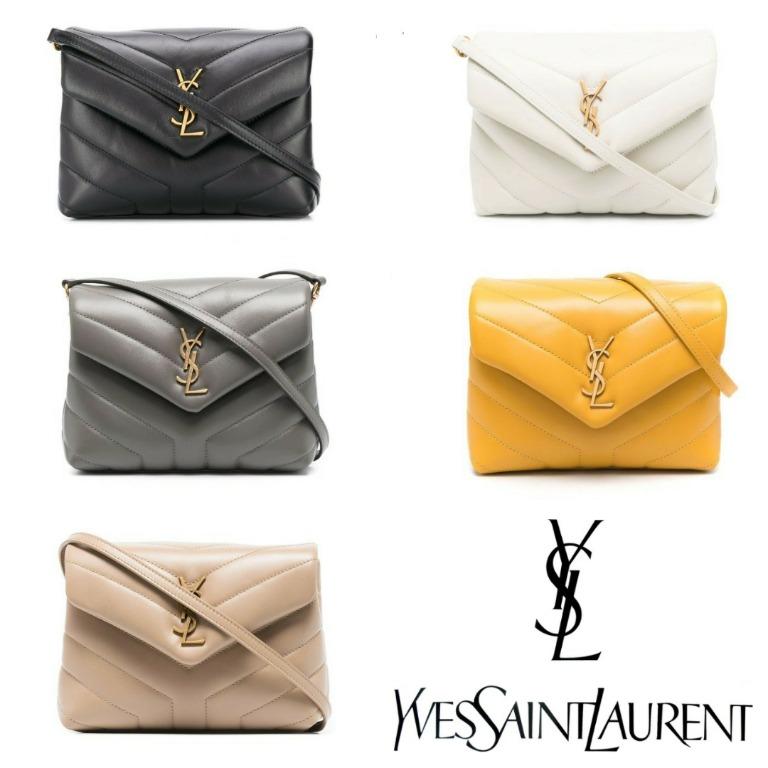 YSL Saint Laurent LouLou Toy in Y Metalesse Crossbody Bag