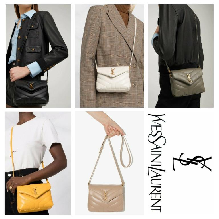 YSL Saint Laurent LouLou Toy in Y Metalesse Crossbody Bag