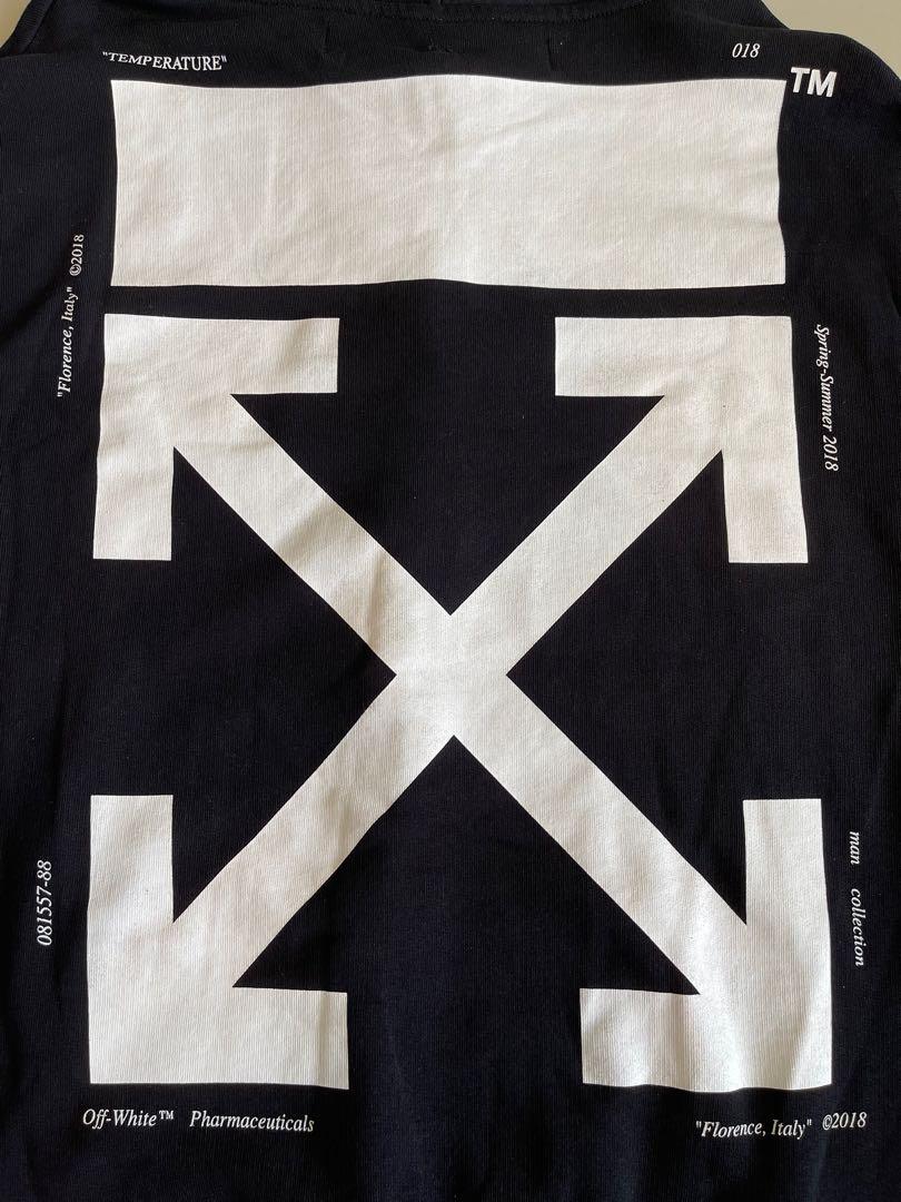 Temperature off white hoodie hotsell