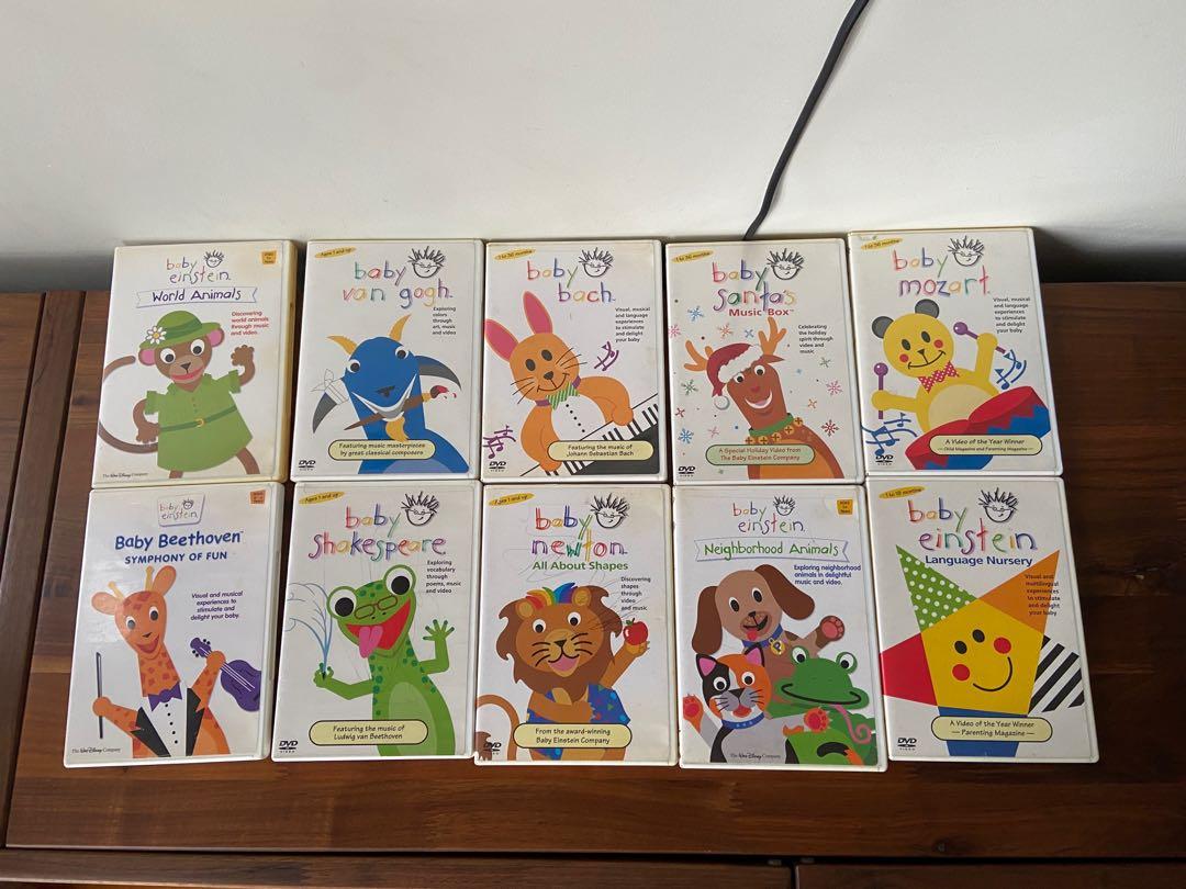 22 Pcs Baby Toddler Dvd Complete Baby Einstein Series Babies And Kids