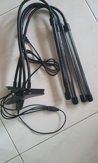 4 tube USB LED grow light