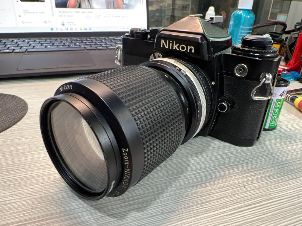 Nikon FE SLR Camera with Nikon Zoom-Nikkor 35-105mm f/3.5-4.5 Ais