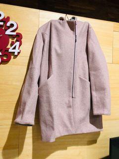 品牌毛寧連帽外套