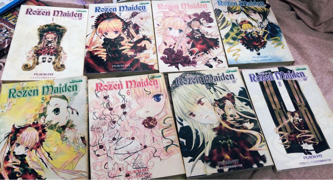 蔷薇少女ローゼンメイデンRozen Maiden PEACH-PIT 二手漫畫1-8集單行本 