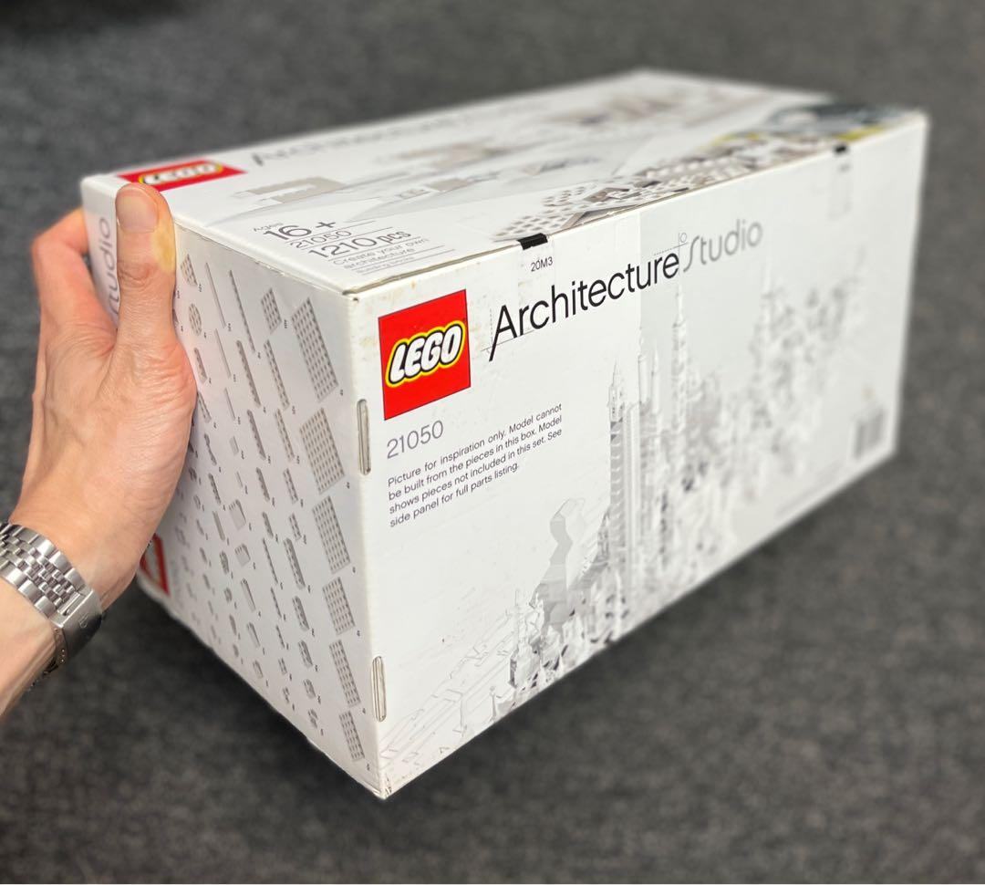 未開封全新brand new Lego Architecture Studio 21050 全白系列, 興趣