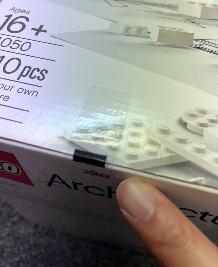 未開封全新brand new Lego Architecture Studio 21050 全白系列, 興趣