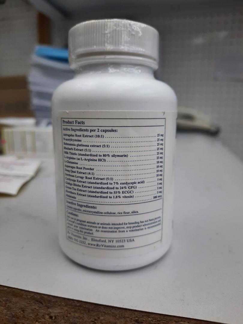 rx vitamins rx renal Feline 120 pills 120 Carousell