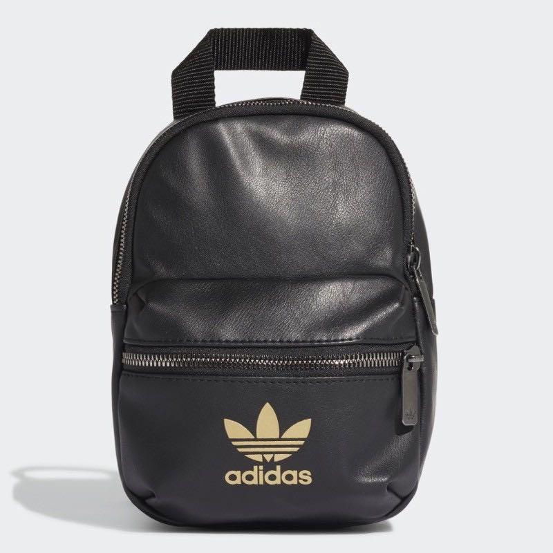 Adidas Backpack mini leather, Barang Mewah, Tas Dompet di Carousell