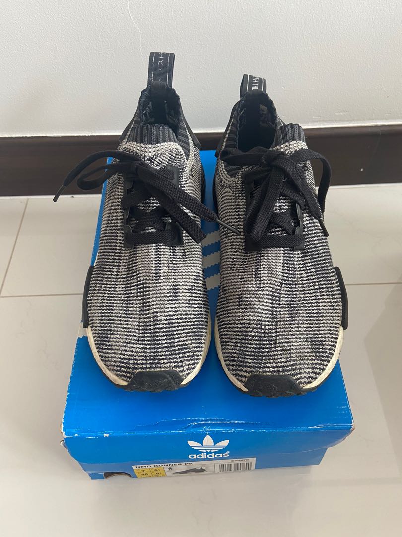Nmd discount glitch oreo