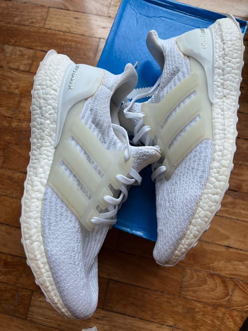 Adidas Ultraboost 3.0 Triple White Us11.5 Mens