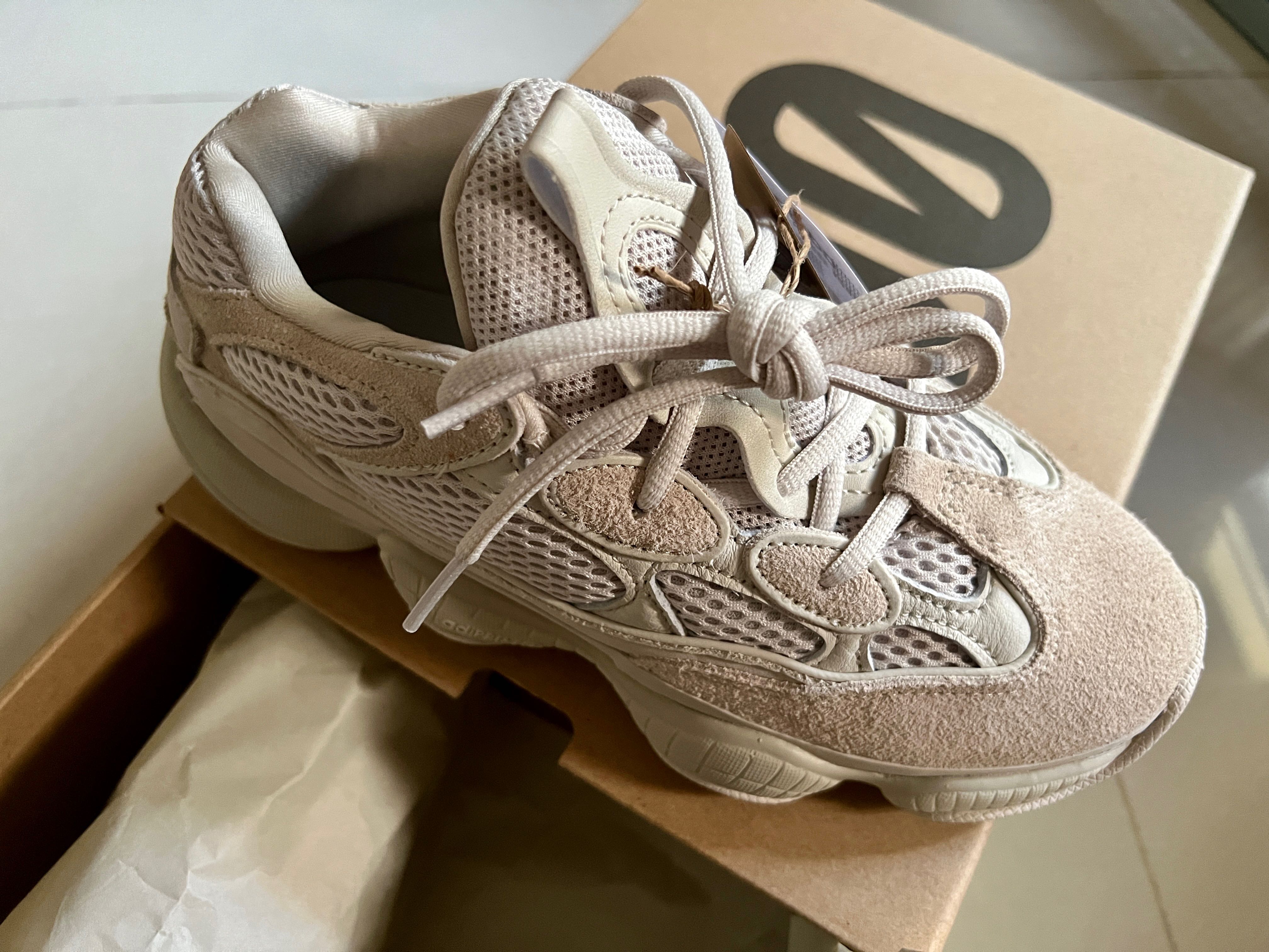 Adidas Yeezy 500 Blush UK 4.5 Women s Fashion Footwear Sneakers