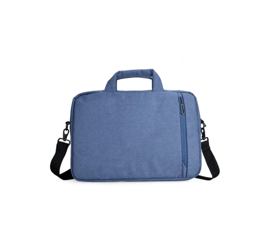 AGVA HERITAGE BRIEFCASE 15.6'' BLUE, Computers & Tech, Parts