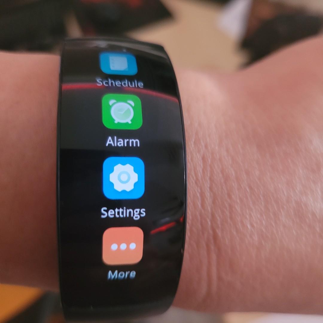Amafit X curved smart watch
