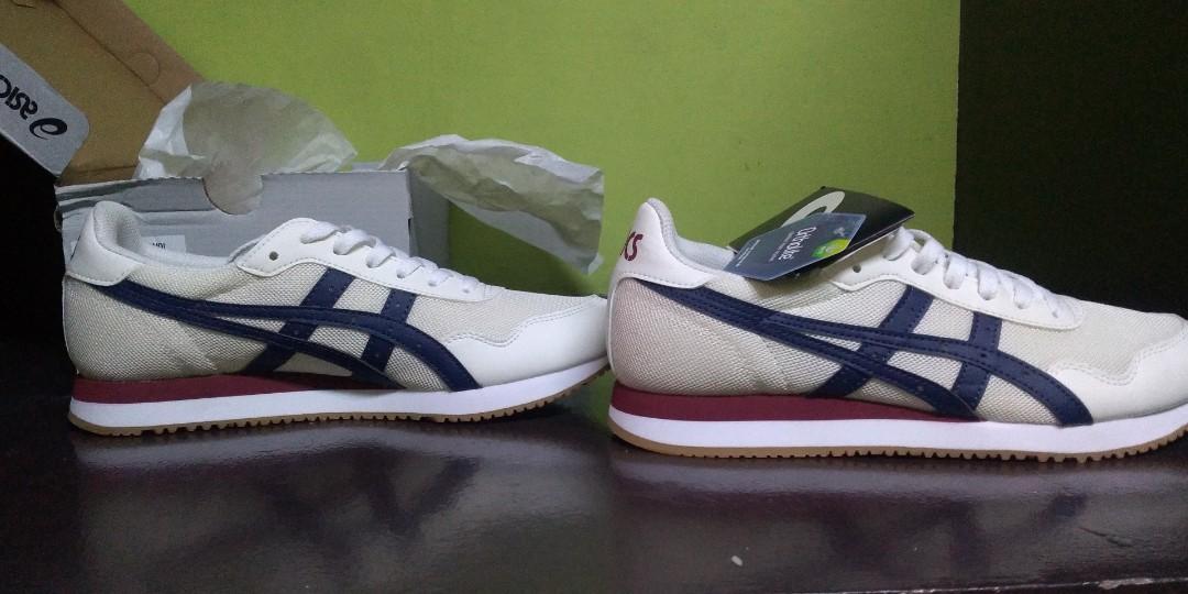 asics tiger runner cream