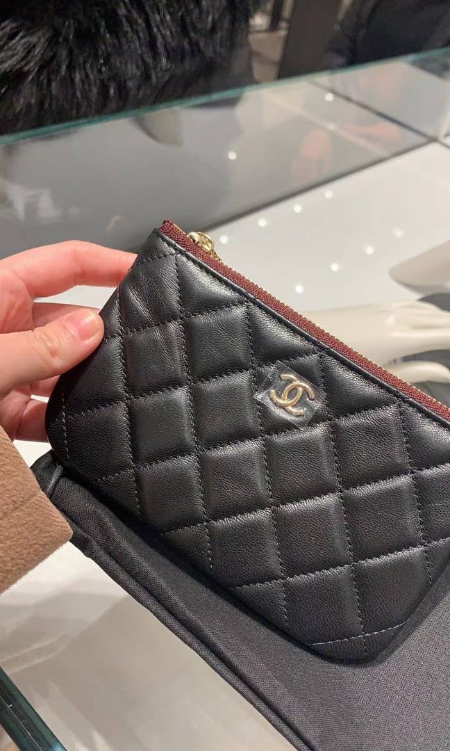 Authentic Chanel Classic Mini Pouch, Luxury, Bags & Wallets on Carousell