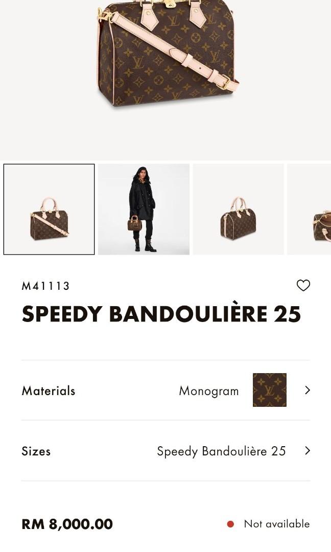 Speedy Bandouliere - Louis Vuitton Fanatic Club - Malaysia