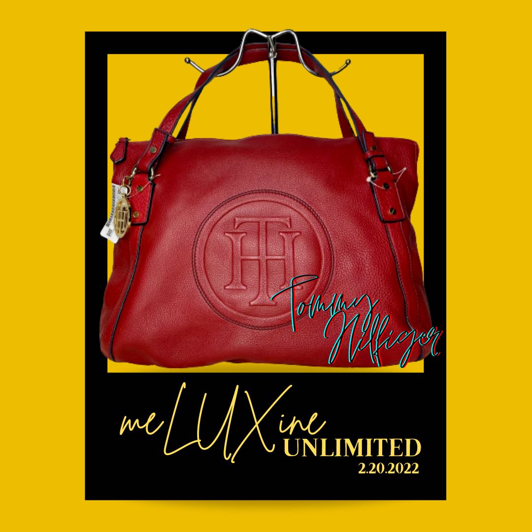 AUTHENTIC Tommy Hilfiger Leather Bag, Women's Fashion, Bags & Wallets