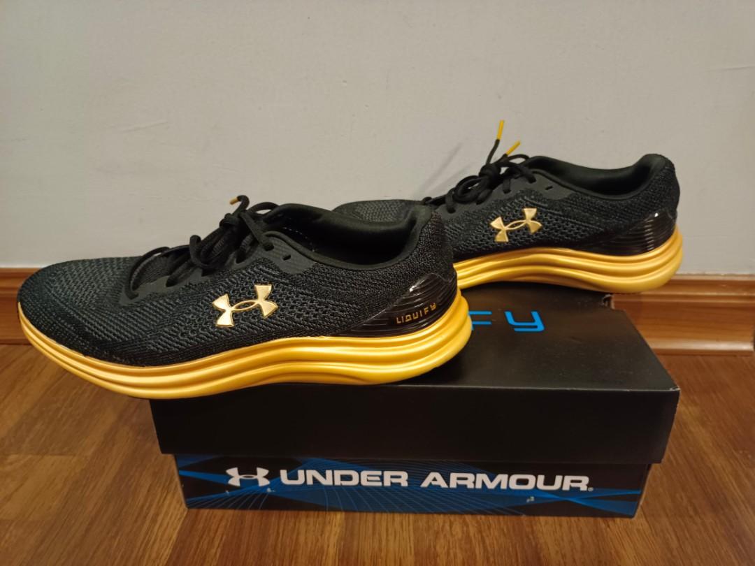 Authentic Under Armour Men Liquify Running Shoes, Men's Fashion