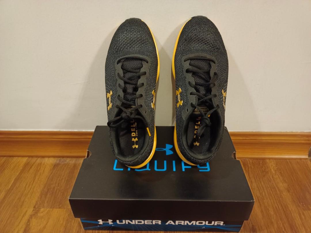 Authentic Under Armour Men Liquify Running Shoes, Men's Fashion