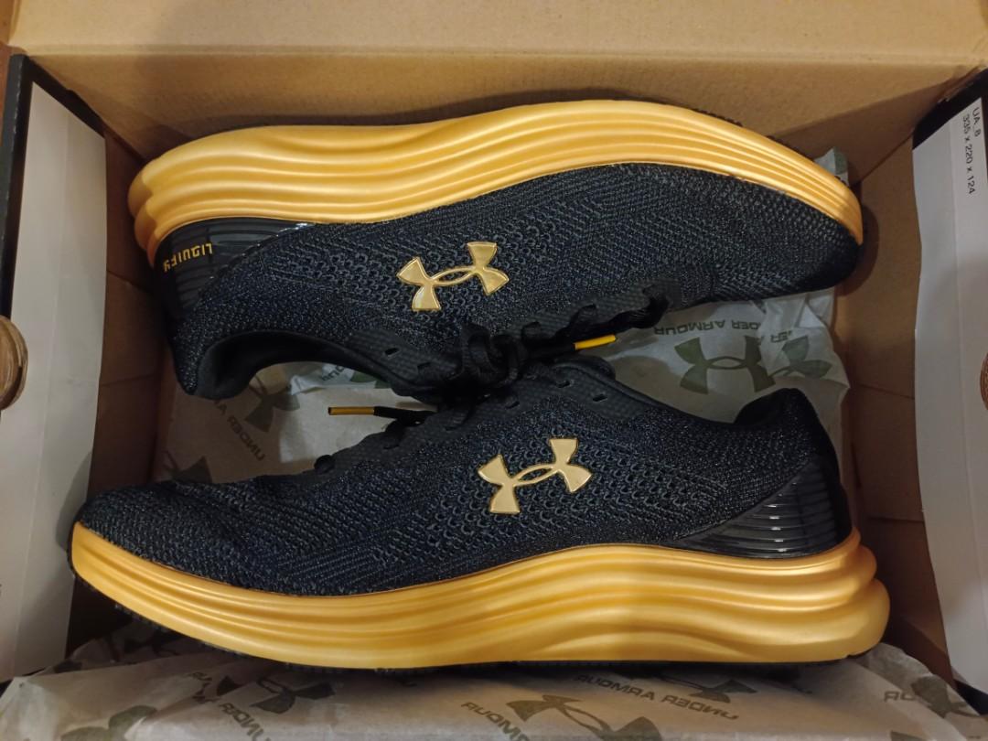 Authentic Under Armour Men Liquify Running Shoes, Men's Fashion