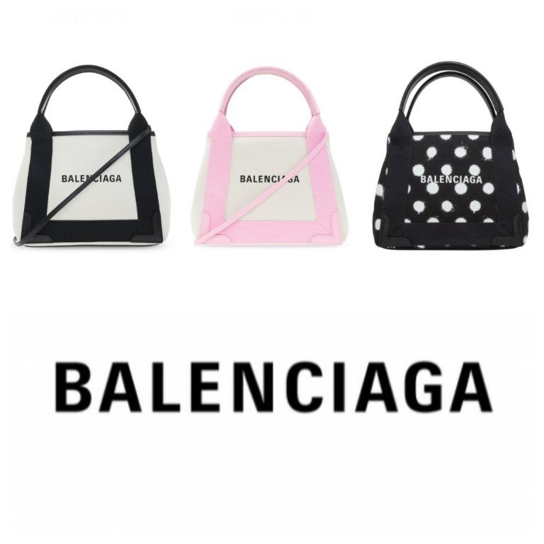 balenciaga navy tote