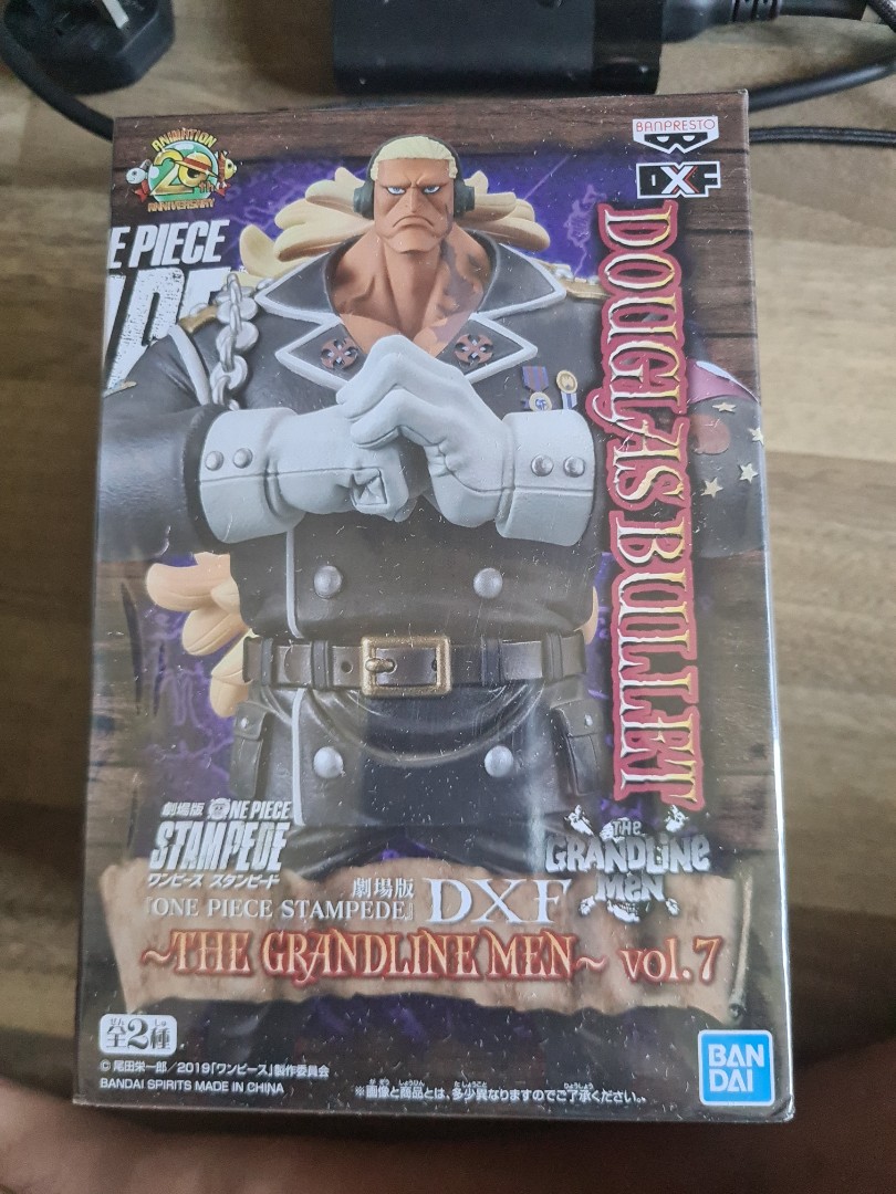 Banpresto One Piece Stampede Movie DXF The Grandline Men Douglas Bullet  6.7 Figure