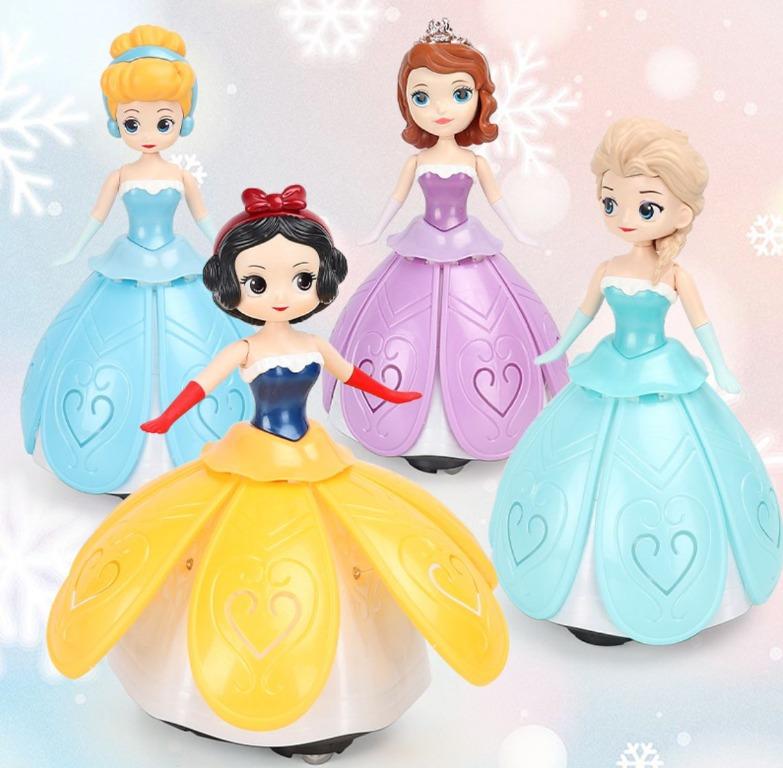 Sell4Me Battery Operated Cinderella Frozen Elsa Snow White