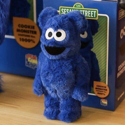 Bearbrick x Cookie Monster 400%, Hobbies & Toys, Toys & Games on 