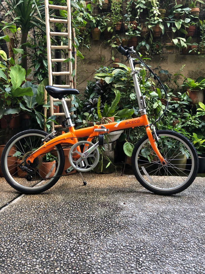 Biceco folding top bike