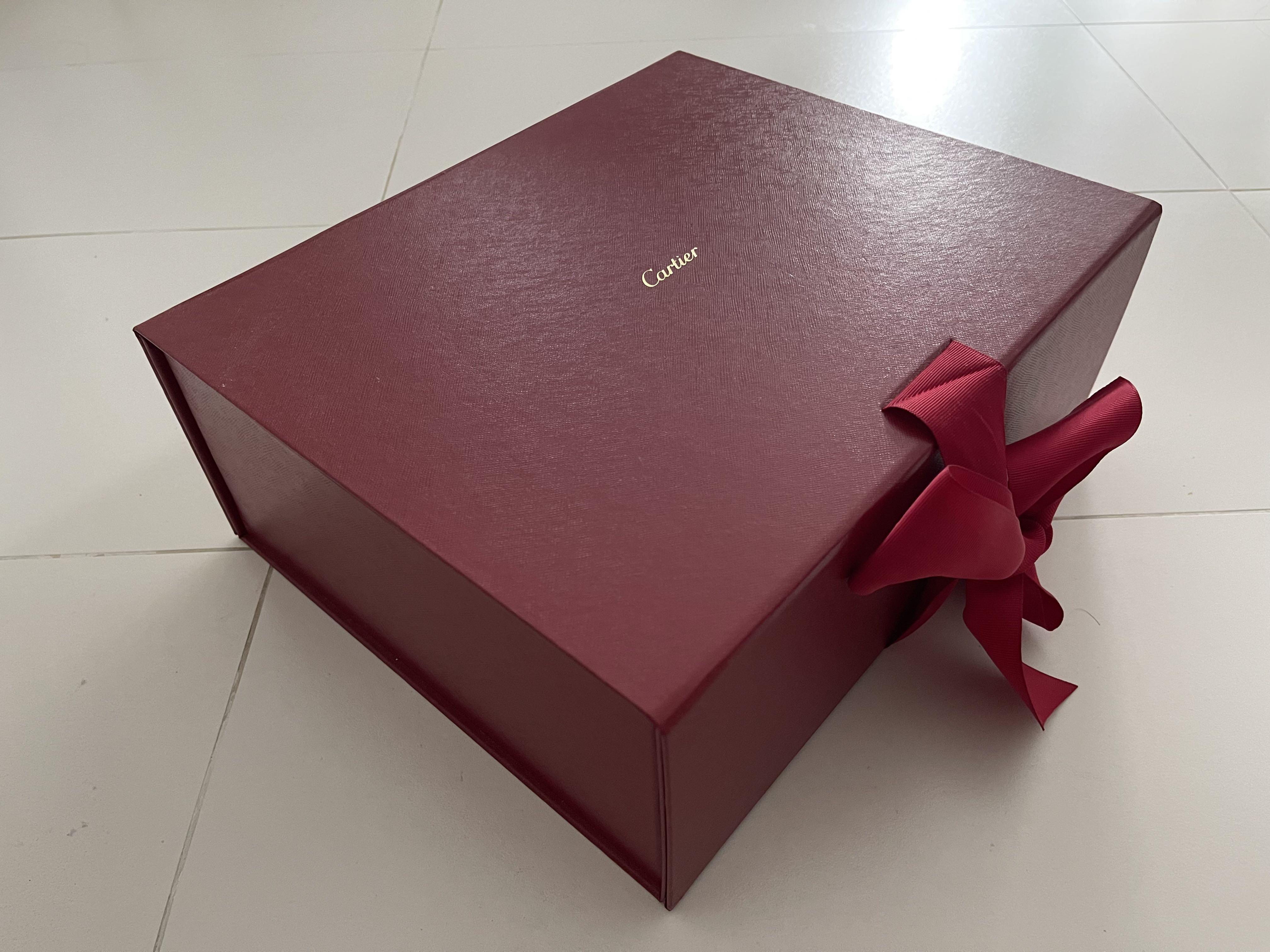 Cartier Red Gift Wrapping Supplies