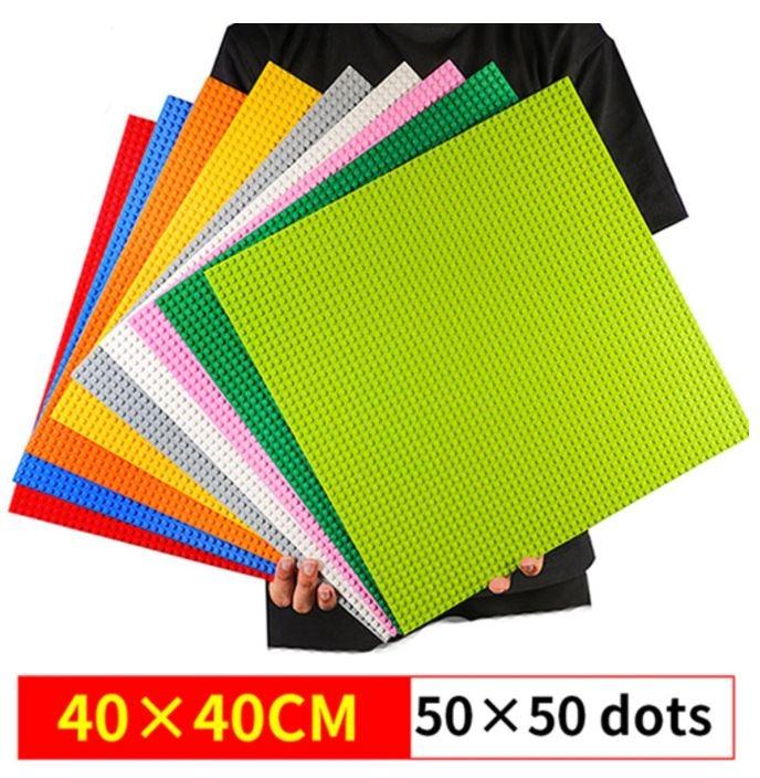 Lego base plate discount sizes cm