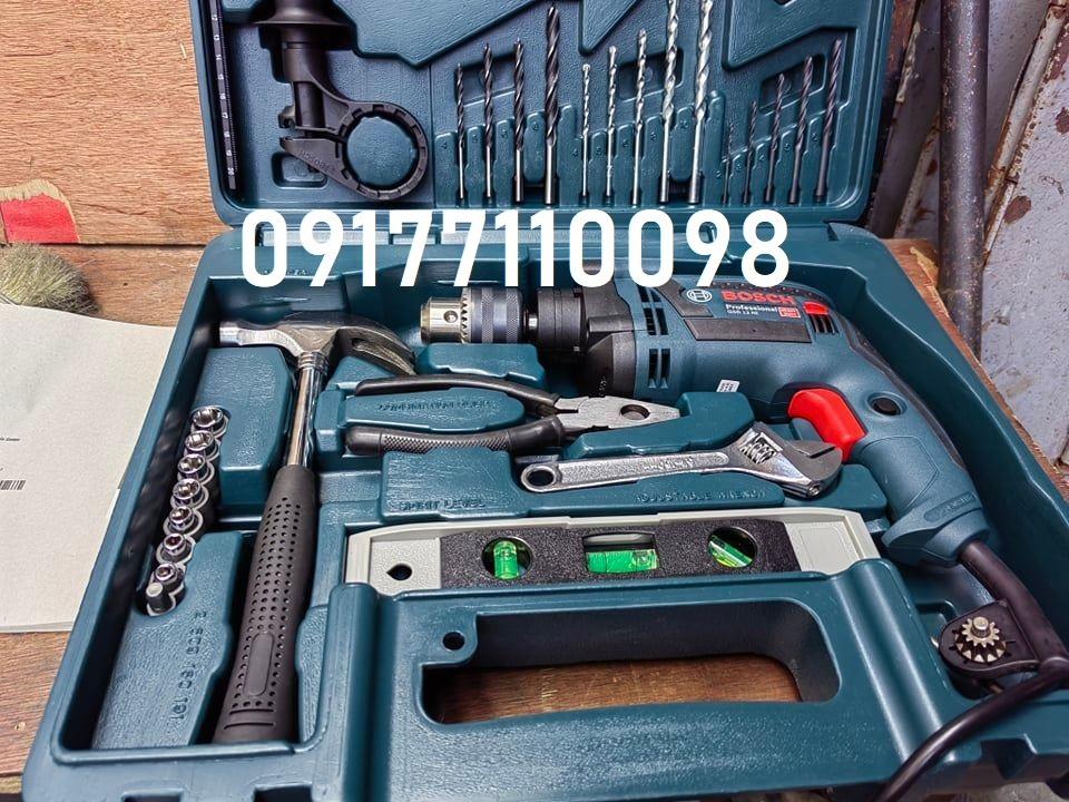 Bosch Impact Drill (Category: Construction Tools & Equipment) located in Manila. Submitted by joeyroque09 (Listing ID 1145819384, Image 1). Description: TAKEZO INDUSTRIAL SUPPLY Location: Mayhaligue St. Abad Santos, Manila Waze: Takezo Industrial Supply (Tondo, Manila) Land mark: Uno High School 126 Medicion 2B, Imus, Cavite Waze: Takezo Industrial Supply (Imus, Cavite) Land mark: Sea Oil.
