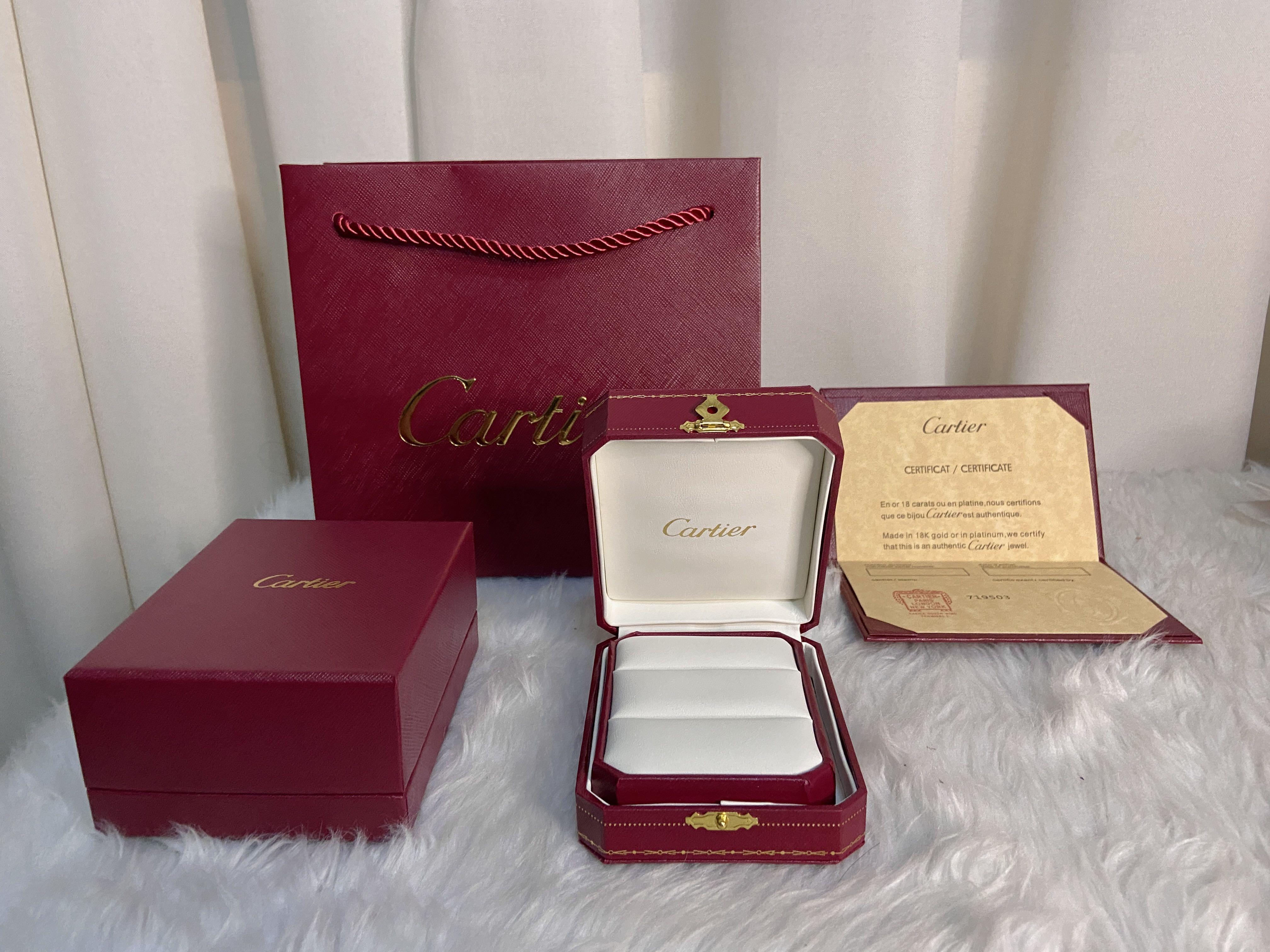 Cartier engagement ring box online