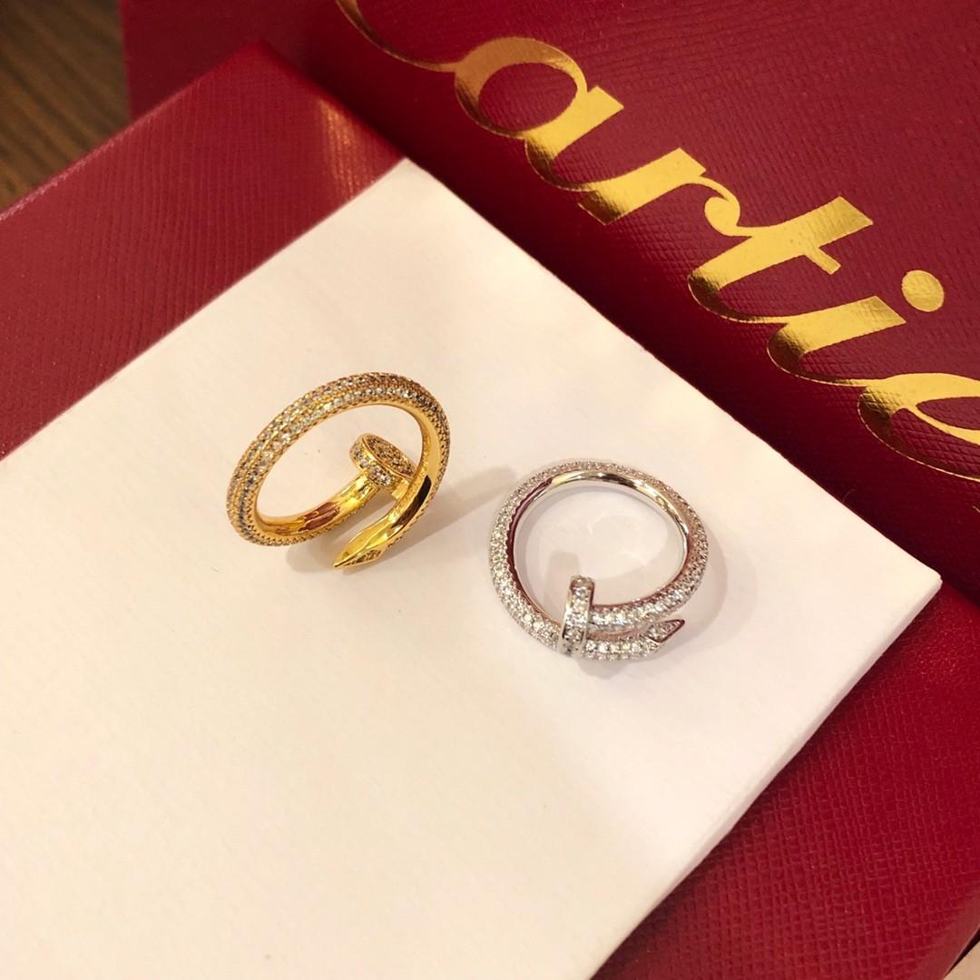 Cartier Juste Un Clou Ring With 