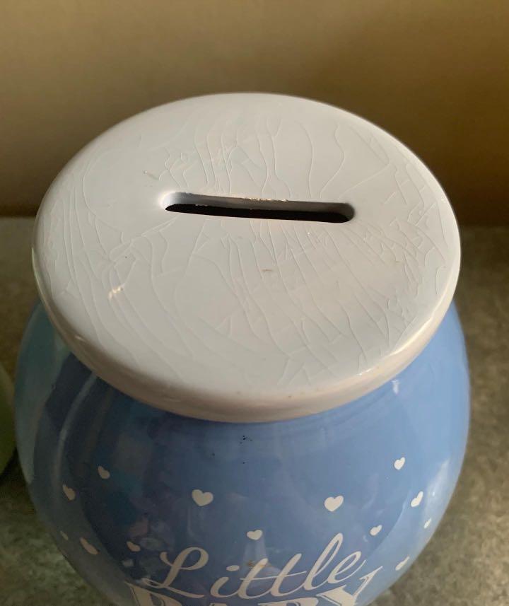 Ceramic coin bank display set, Hobbies & Toys, Stationary & Craft